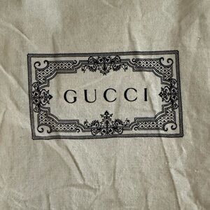 Gucci Beige Dust Bag Tote